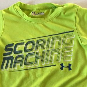2 UA boys shirts 12 month